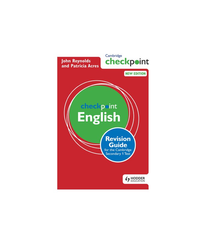 Cambridge Checkpoint English Revision Guide For The Cambridge Secondary ...